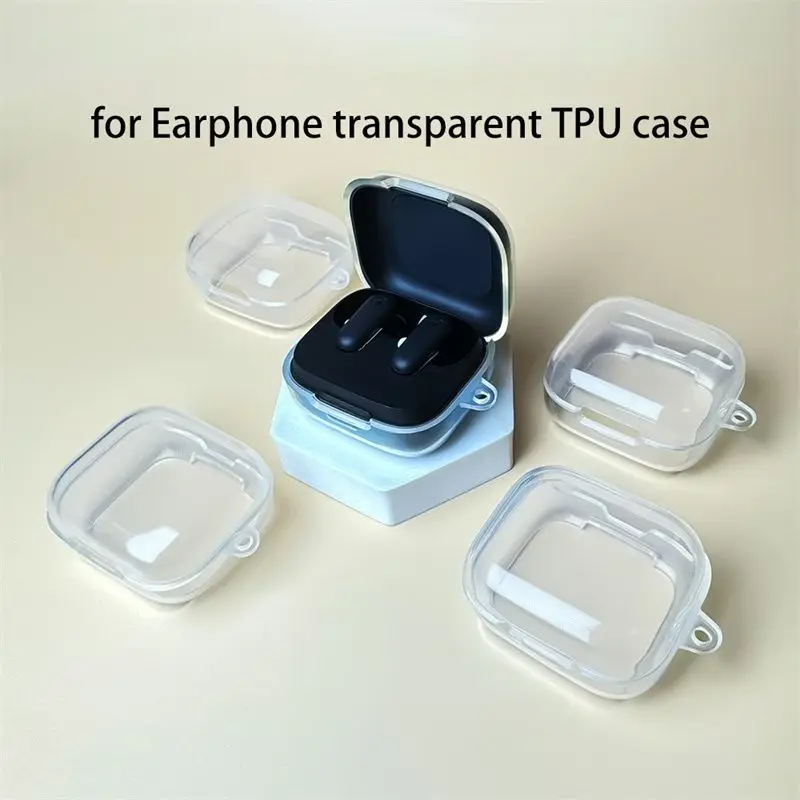 

Clear Case Lanyard for Anker Soundcore P30i gen Wireless Earphone Case for Anker Soundcore P30i 2nd Cover Anti-lost Rope Strap