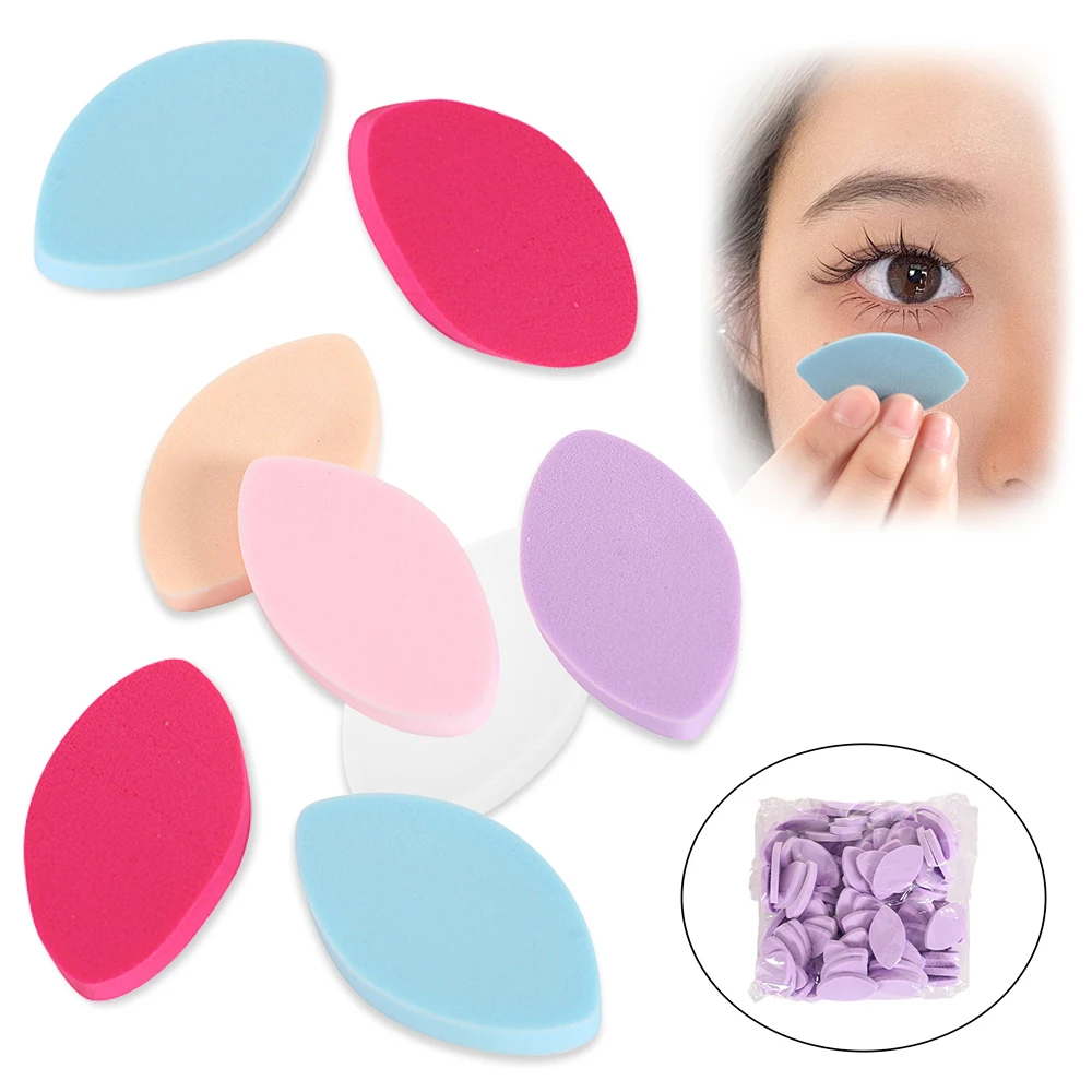 

100pcs Soft Sponge False Eyelash Pads Eyelash Extensions Supplies Lash Lifting Pads Reusable Practicing Eyelash Extension Sponge