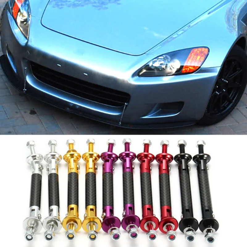 Universal Adjustable Racing Front Bumper Lip Splitter Rod Strut Tie Bar Support Kit Saving Drilling Hole Car Styling Tunning New