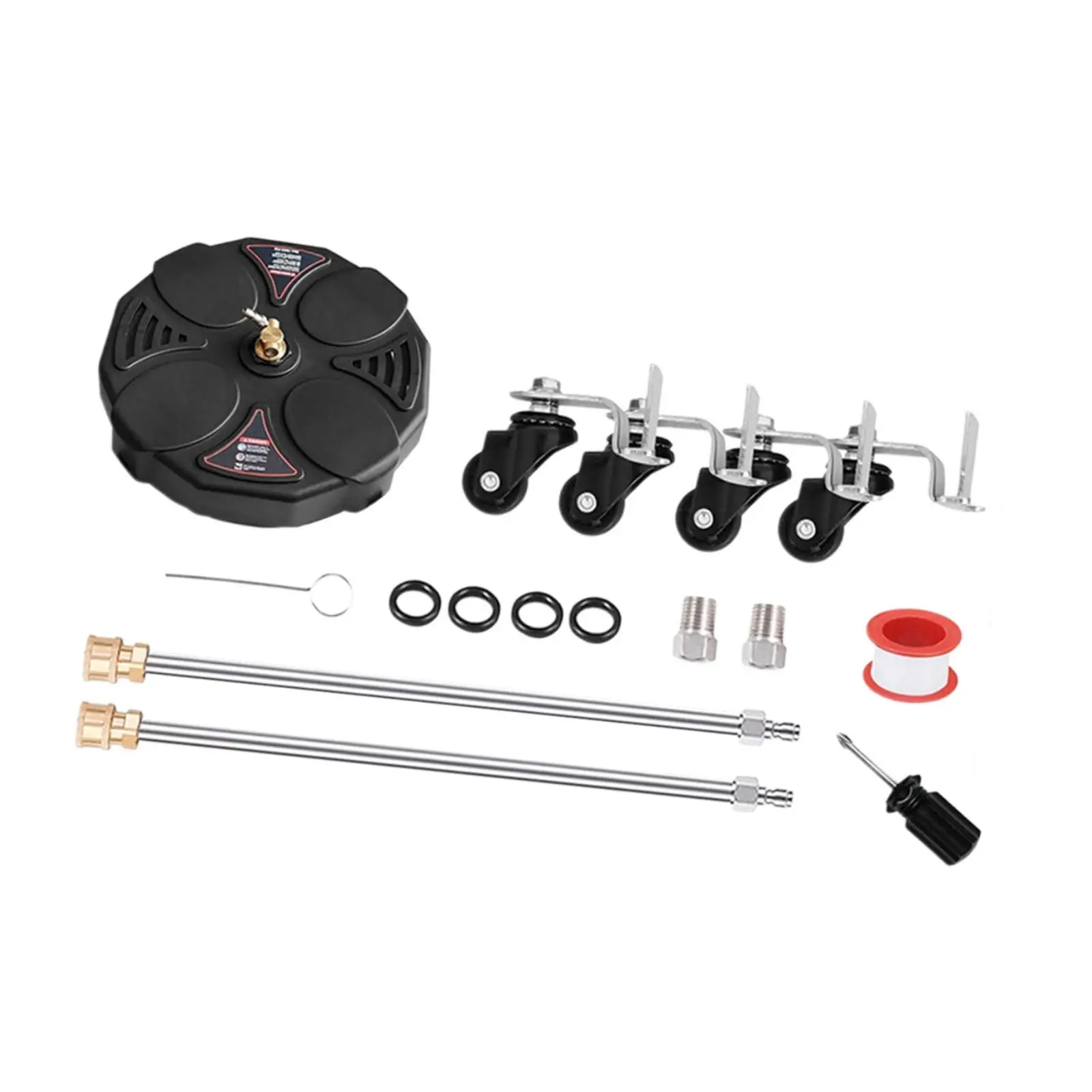 

Pressure Washer Surface Cleaner Power Washer Attachment for Pathway Garden