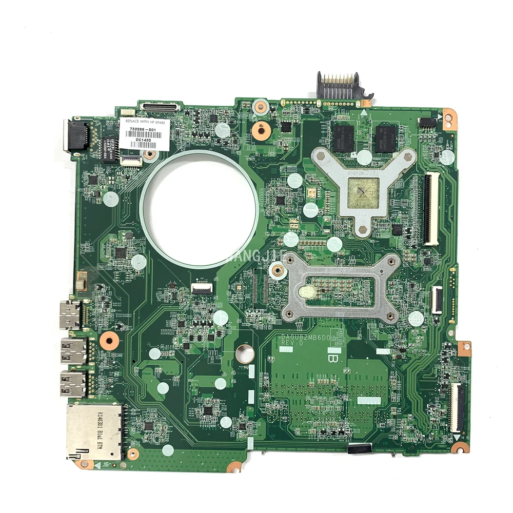 For HP 15-N Laptop Motherboard 737986-601 737986-501 737986-001 i7-4500U Processor GT740M 2GB GPU DA0U82MB6D0