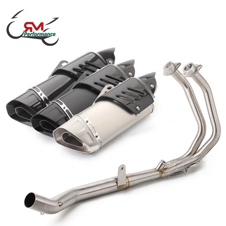 For Honda CBR500R CBR500 CB500X CB500F Full System Motorcycle Exhaust Escape Moto Modified Full Exhaust System Muffler