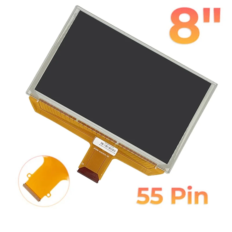 8 inch 55 Pins LCD Touch Screen DJ080PA-01A For Chevrolet GMC MYLINK 2015-2018 DJ080PA-01G