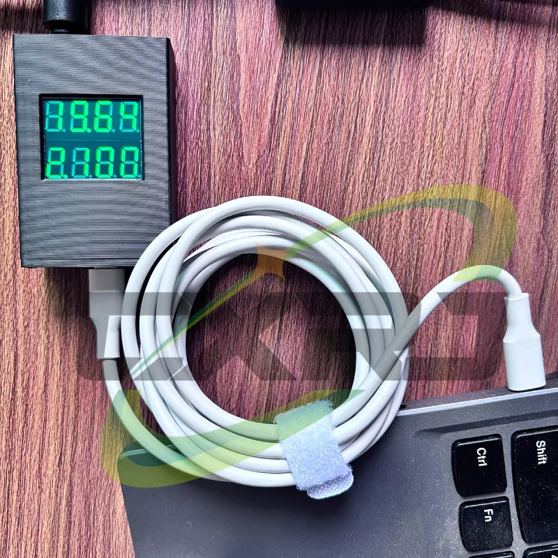 140W Type-C Voltage Current Meter, for Laptop Repair Tool, Adjustable Power Supply, Portable Boot Box