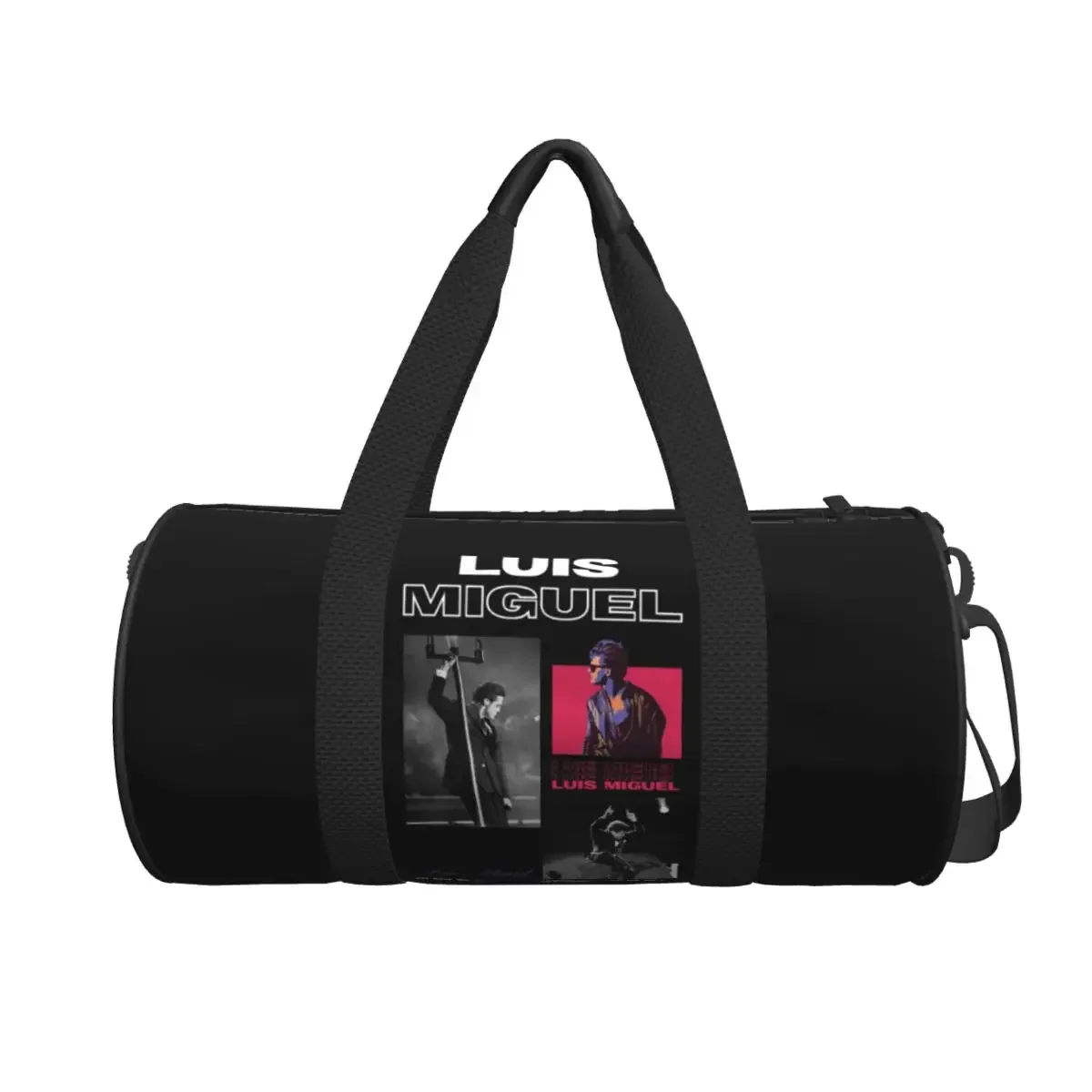 

Luis Miguel Singer Large Duffle Gym Bag Multi-Functional Duffle Travel Bags Handbags Fitness bag