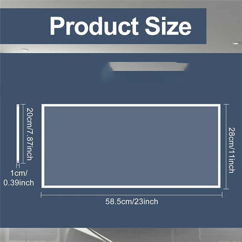 AA76-غطاء عدسة خزانة الرمل 23 × 11 بوصة 25 قطعة حماة داخلية لاصقة استبدال أجزاء قياسية
