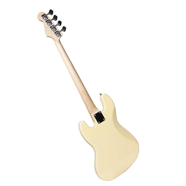 Wholesale 4 String Jazz Guitar Bass With Professional Kit Vintage Blonde Electric Bass Guitar