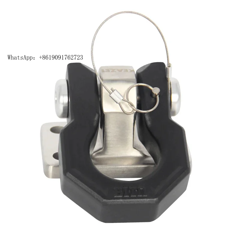 

ZAIQU 7075 Aluminum Alloy Trailer Shackle and Stainless Steel Universal Base for Wranglers Trailer Hitch Auto Parts
