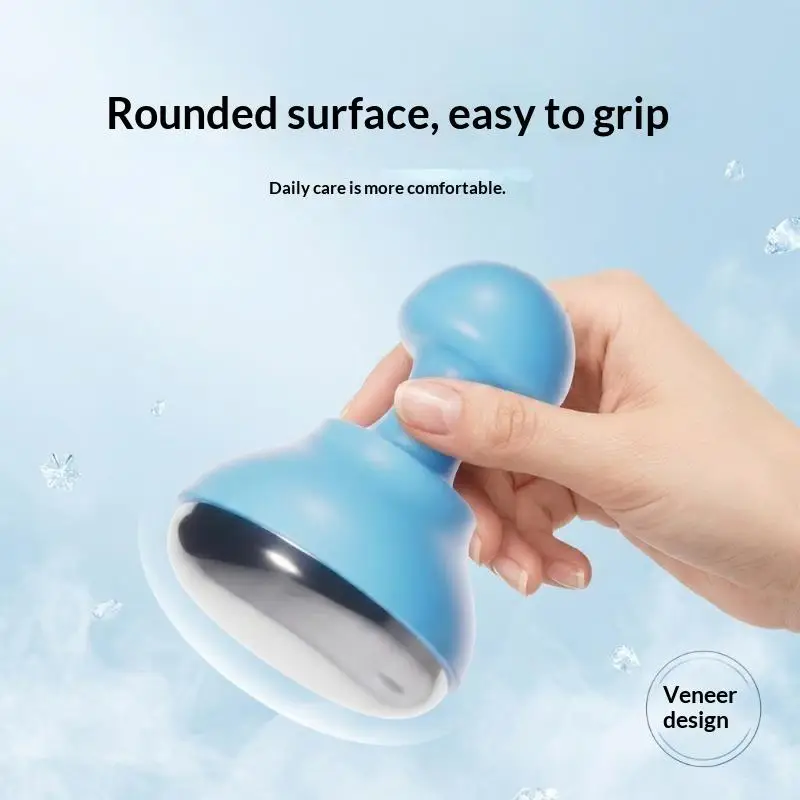 【HBA】Ice Face Roller Massager Cold Cryo Stick For Facial Puffiness Relief Lifting Firming Skin Cooling Beauty Tool 1PC