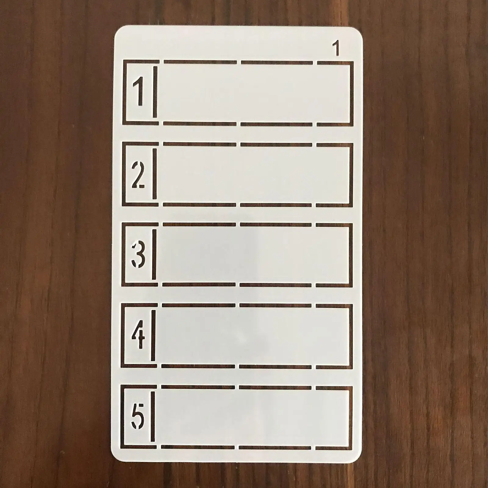 18 PCS Journal Stencil Plastic Planner Set for Journal Notebook Diary Scrapbook DIY Drawing Template Journal Stencils 4x7 Inch