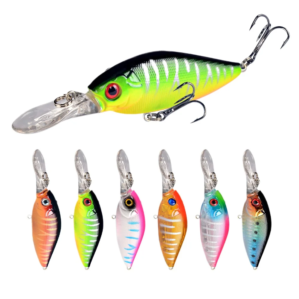 11cm/12g Floating Water Mino Bait Artificial Hard Biomimetic Night Light Lure for Fishing Equipment Fake Bait