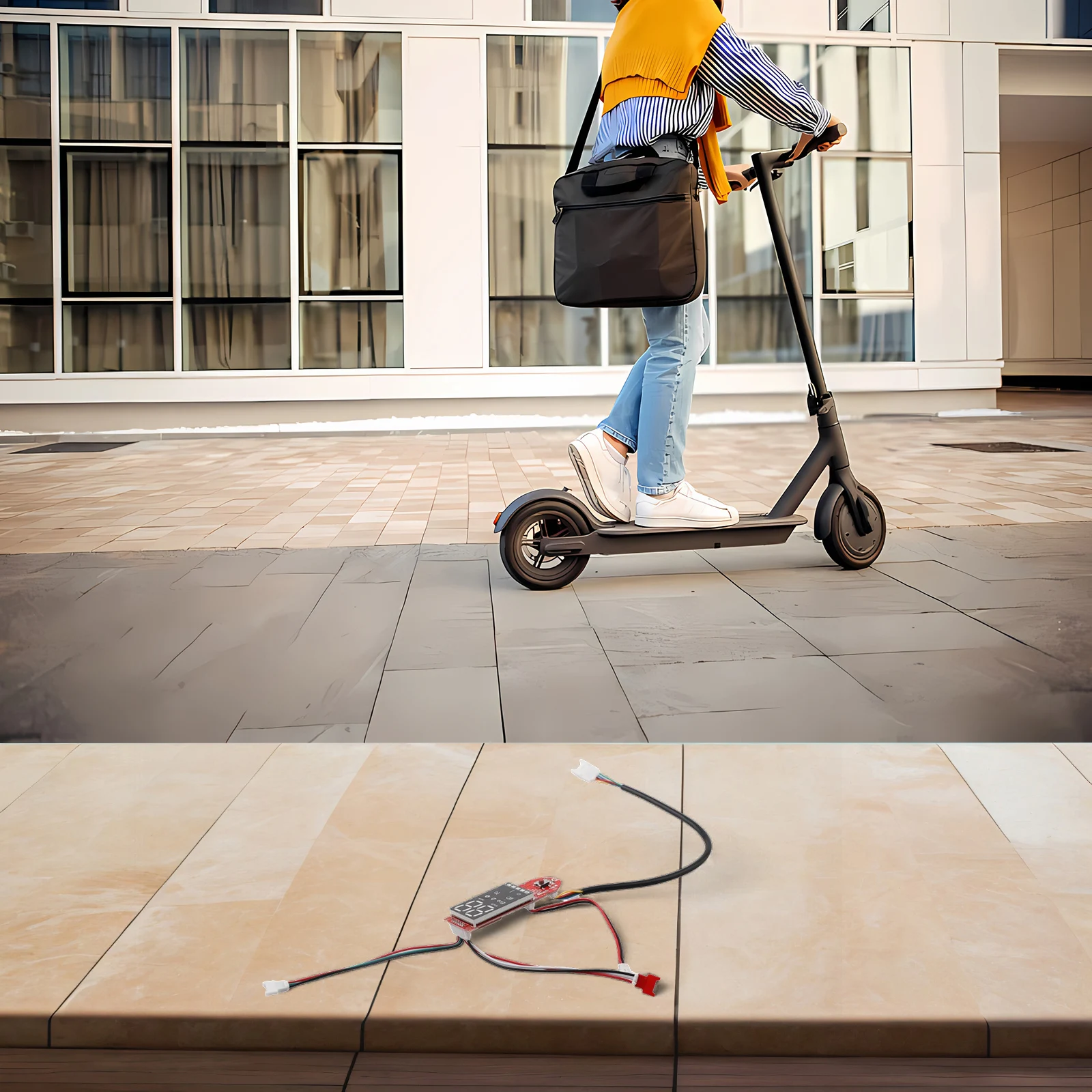 ل Kukirin سكوتر استبدال وحدة تحكم سكوتر مجموعة التحكم سكوتر إصلاح الأبيض استبدال وحدة التحكم التالفة الكهربائية #4