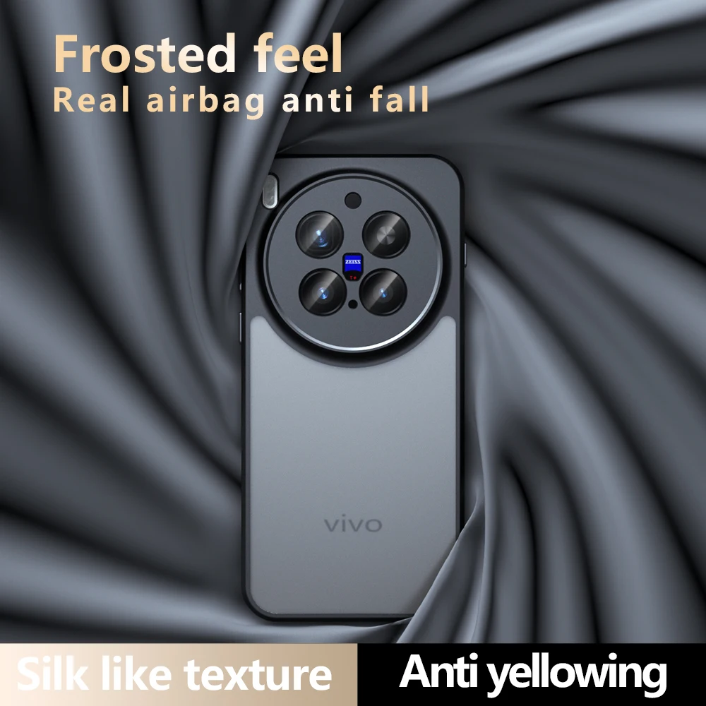 Skin Sensation Airbag Anti Drop Case Cover for Vivo X300 Pro Mircropyle Back Case Cover Vivo X300 Fundas Vivo X200 X300 Ultra