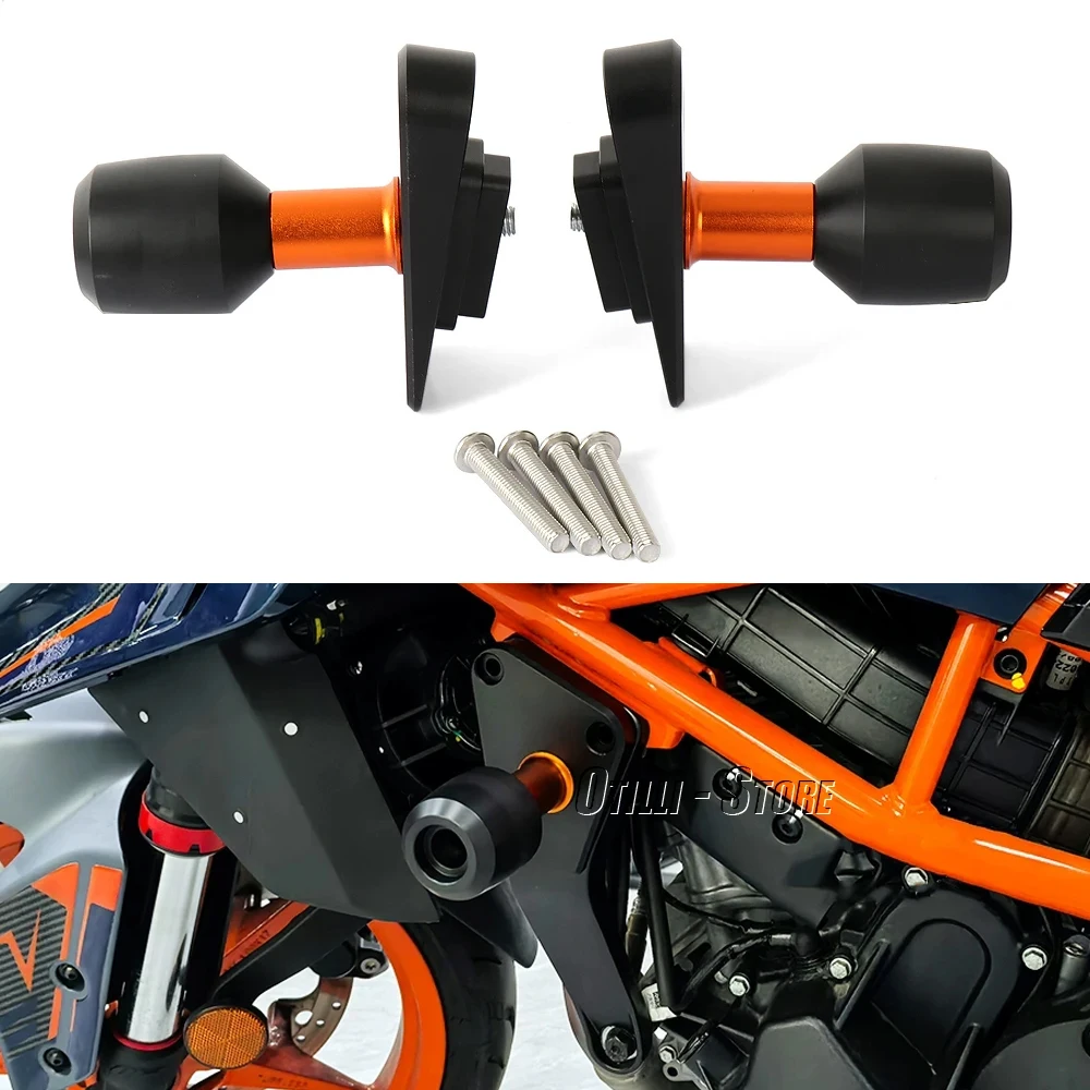 

For 390 Duke 390DUKE 390 DUKE 2024 Accessories Frame Slider Crash Protector Motorcycle Engine Falling Protection Kit