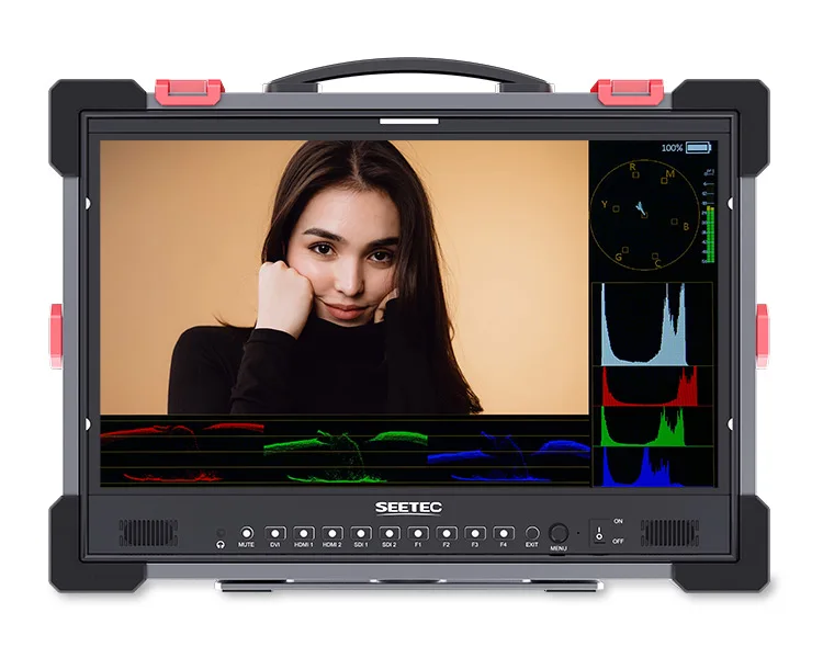 

SEETEC P215 PRO-CO 21,5-дюймовый Full HD 1920x1080 яркий 1000 нит 3G SDI 4K HDMI портативный защитный монитор вещания