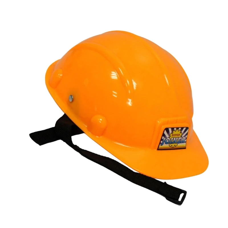 Plastic Novelty Construction Helmets Engineer Hard Hats Construction Hard Hats Kids Construction Worker Safety Hat Gifts