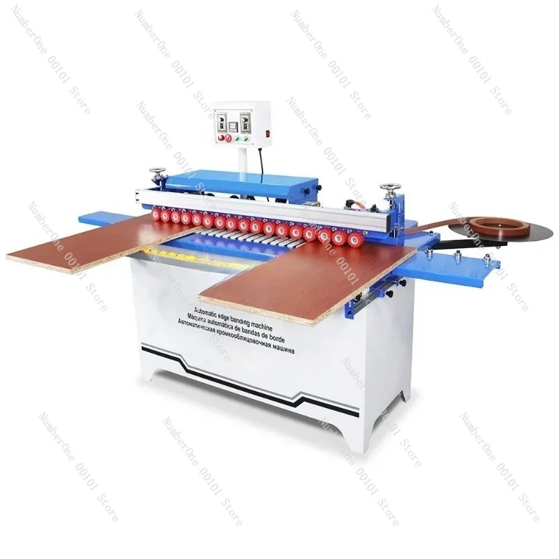 Automatic PVC Edge Banding Machine, Woodworking Edgebander for MDF Plywood, Furniture Edge Sealer