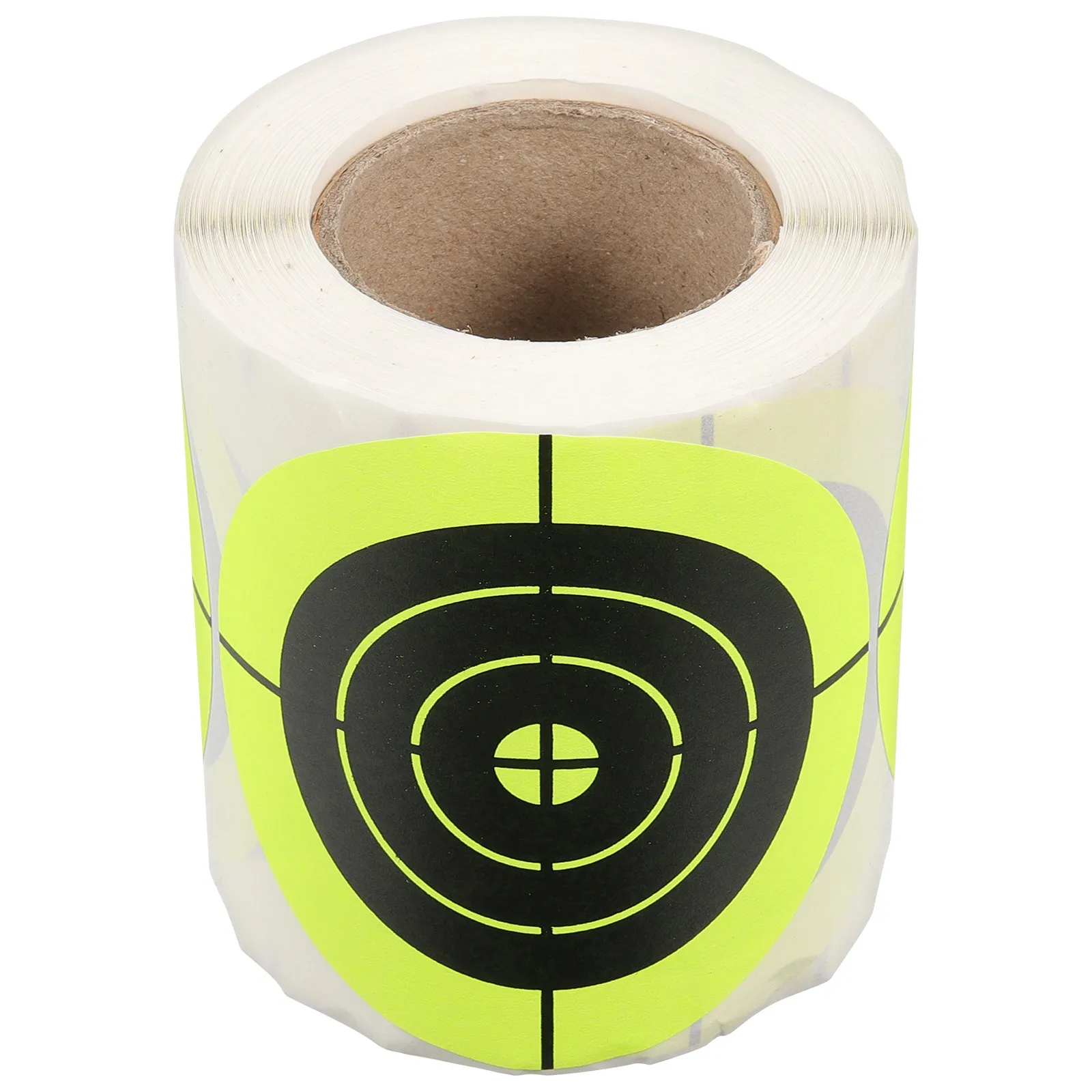 

1 Roll Shooting Target Spot Adhesive Paper Targets Fluorescent Practice Stickers for Range Game Hunting Accessories