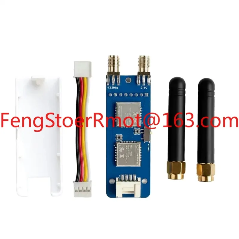 RF 2-in-1 module for M5Stack StickC Plus, supports 2.4GHz and Sub-G 433MHz