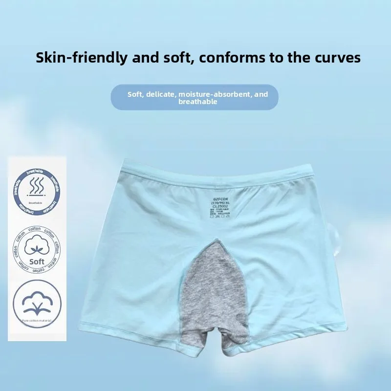 Breathable Incontinence Underwear Moisture Wicking Adult Protective Briefs Anti Wetness Odor Control Cotton Hip Posture Cushion