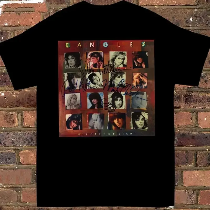 Hot The Bangles Different Light Album For Fans Black All Size T Shirt WS2408