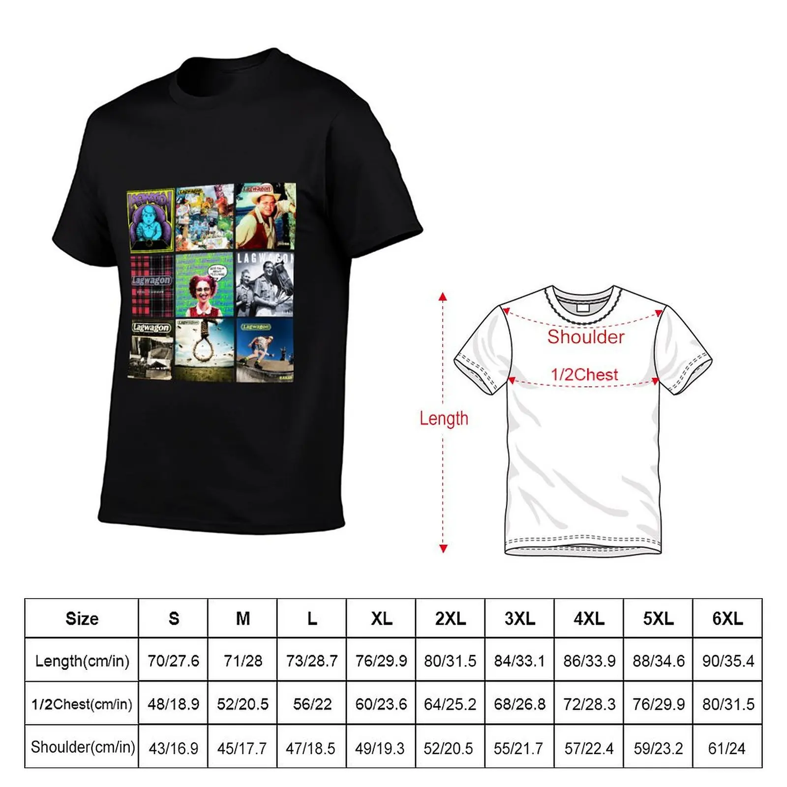 New College Lagwagon Best Seller Of Punk Rock T-Shirt t shirts for man slim fit man t shirt cotton T-Shirt