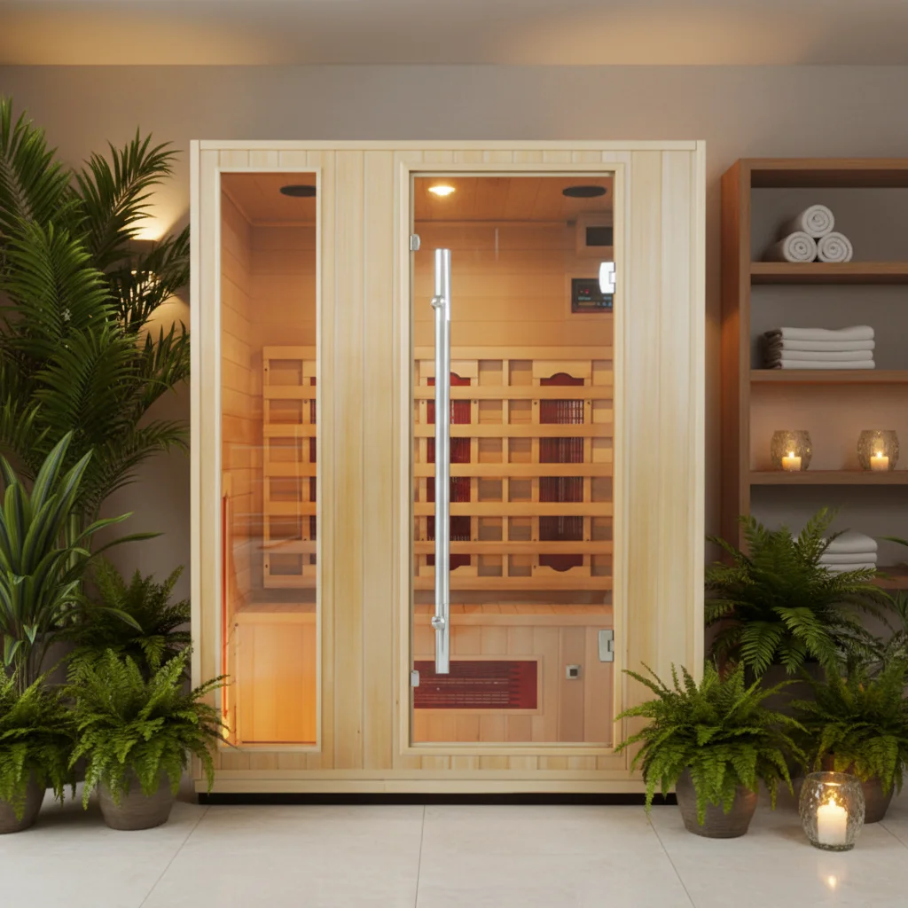 Modern Design Sauna Room For 3 4 People Wood Sauna Room For Home Customizable Size Wood Sauna Room For Home
