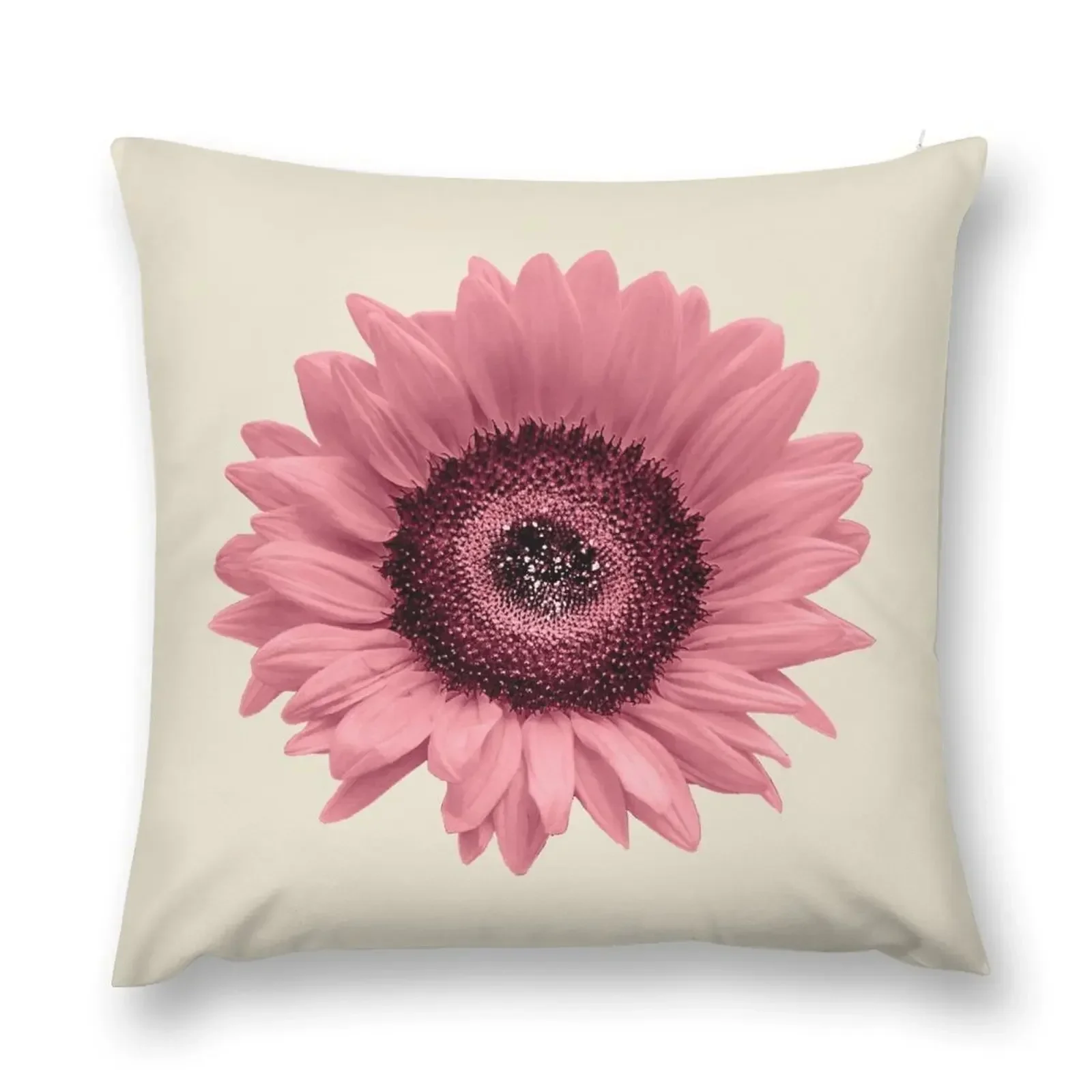 

Pink Sunflower Throw Pillow Christmas Throw Pillows Covers Christmas Covers For Cushions Sofas Covers Sitting Cushion pillow