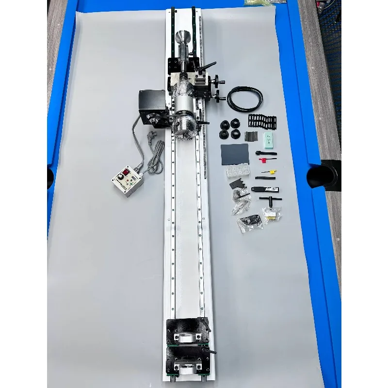 Aluminum Alloy Double Rail Professional Pool Snooker Billiards Cue Repair Lathe Machine Portable Waterproof