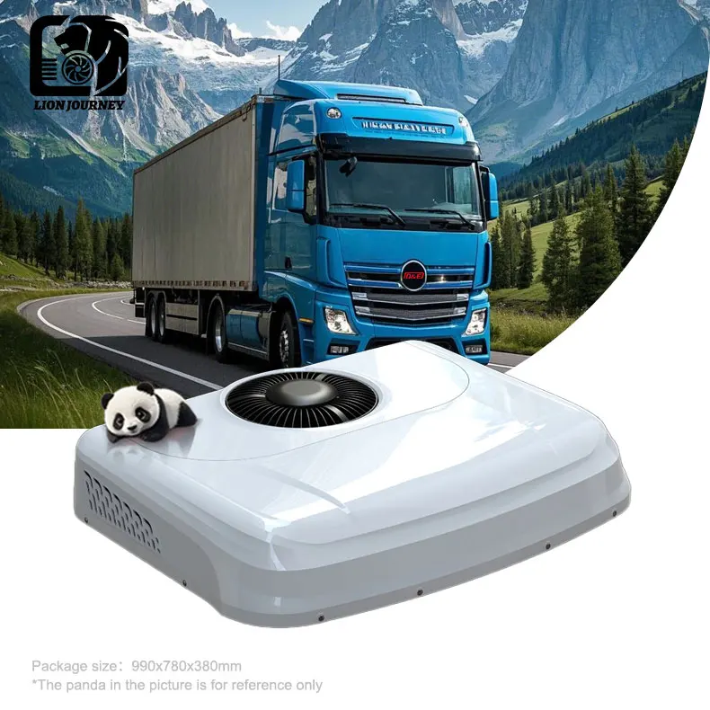 

High-Power 24V Roof-Top AC Unit for Trucks, Vans, RVs - Available in Various Colors