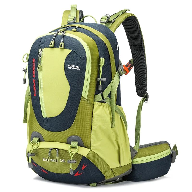 Mochila de Senderismo de 35L para Hombre y Mujer, Mochilas de Escalada con Panel Trasero, Bolsa Deportiva, Bolsa de Viaje