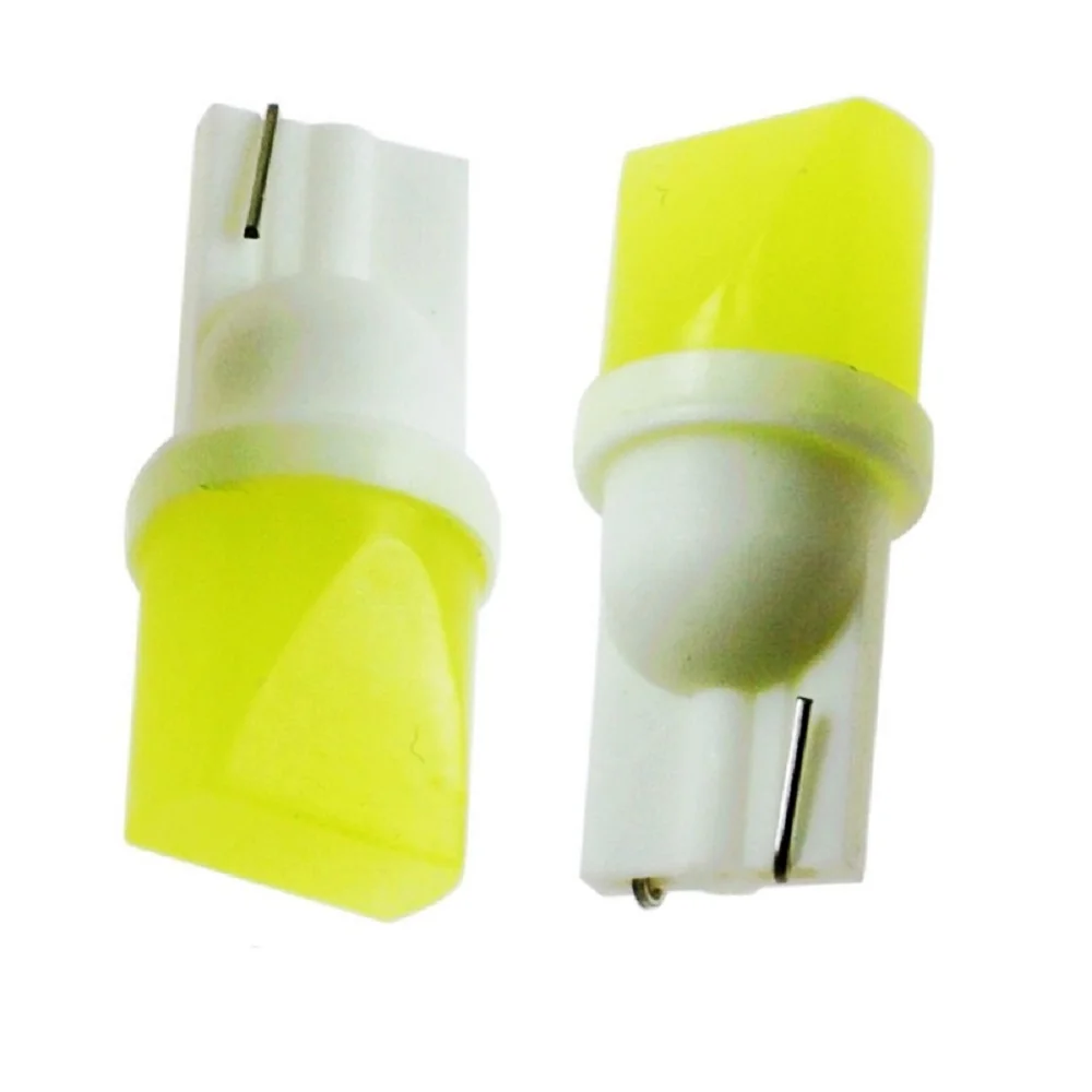 1000X T10 3D COB 1 SMD LED Light W5W 194 192 168 501 Wedge Lights Auto Car Signal Bulbs License Plate Light White 12V