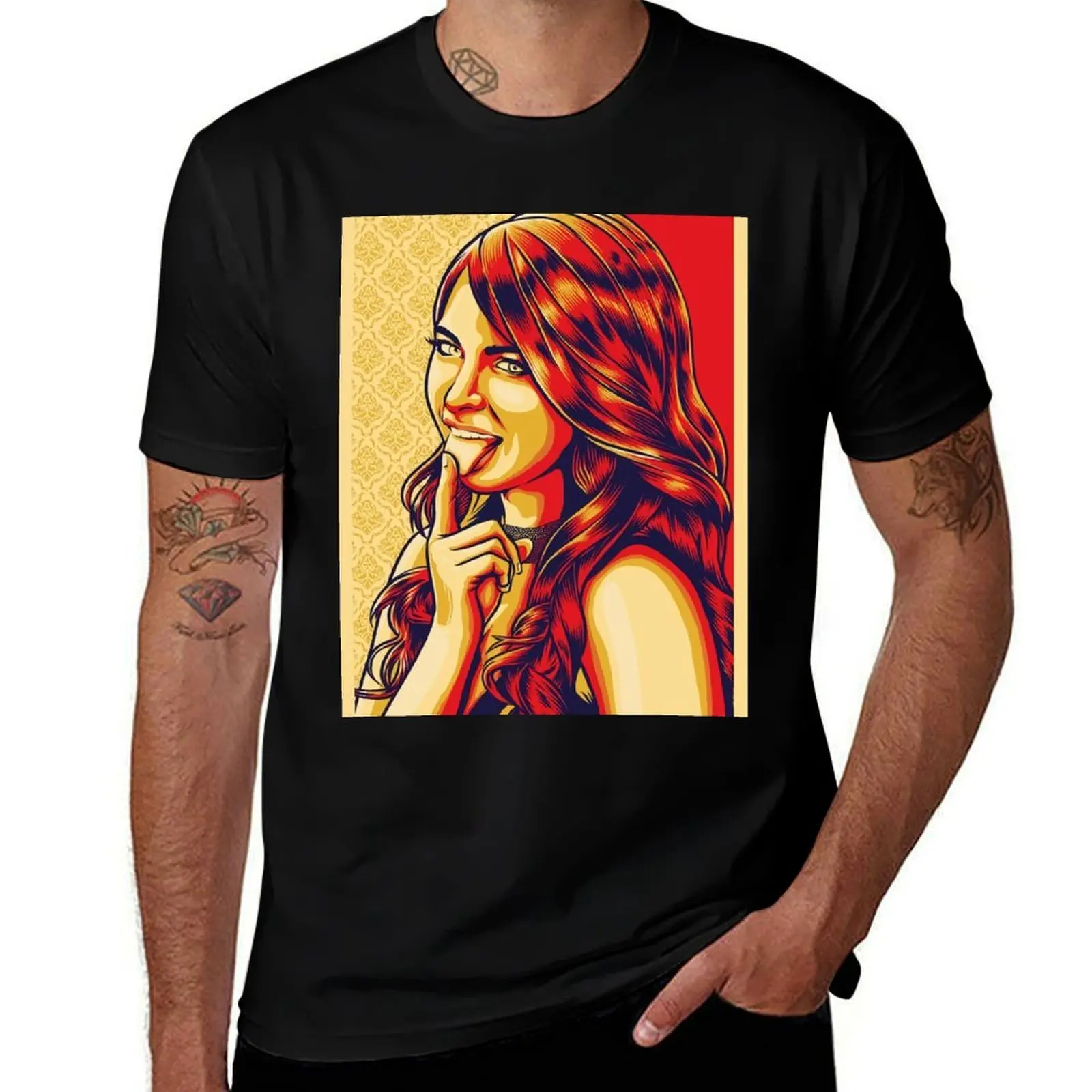 riley reed. T-Shirt Fashion Print Casual Short Sleeve T-Shirt