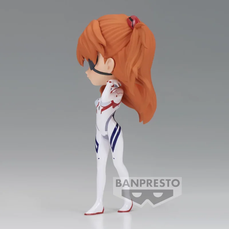 Bandai-Action Figure Anime Original para Crianças, Q Posket, EVA, Soryu, Asuka, Langrey, Brinquedos para Meninos e Meninas, Presentes de Aniversário para Crianças, Colecionável