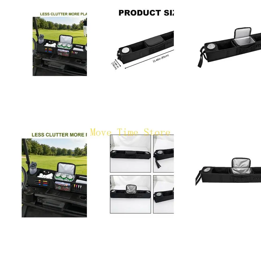 92ME Golf Cart with Netted Pockets for Small Golf-Day Items