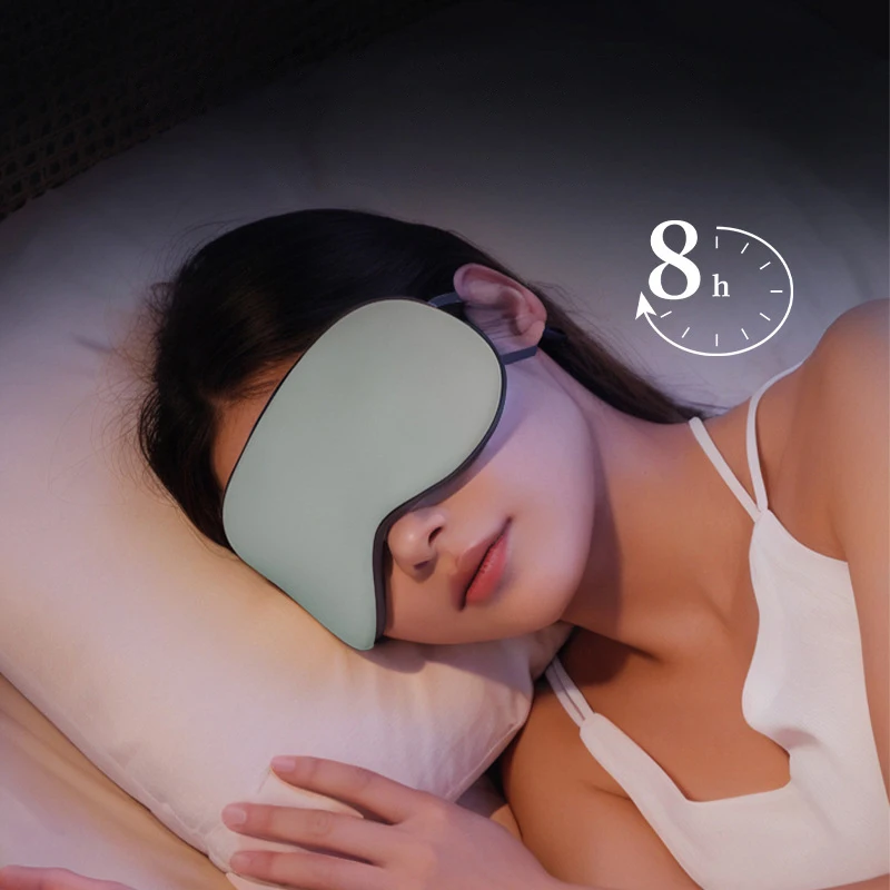 Double-Sided Adjustable Sleeping Eye Mask Blackout Sleep Breathable Adult Shading Sleep Elastic Travel Eye Protection Mask