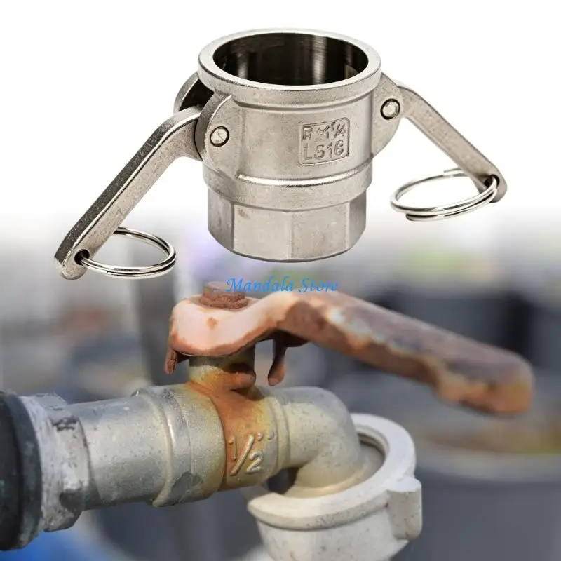 U2JC Multi Type Quick Disconnect Tube Connector Rustproof for Chemical Industry