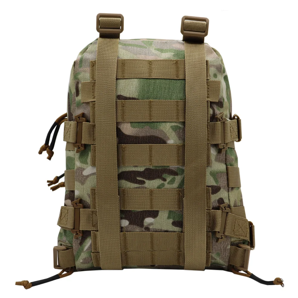 Fwoyonze Tactical Mini Hydration Bag Water Backpack Assault Pack Outdoor Bladder Carrier Molle Pouch For Hunting Airsoft Vest