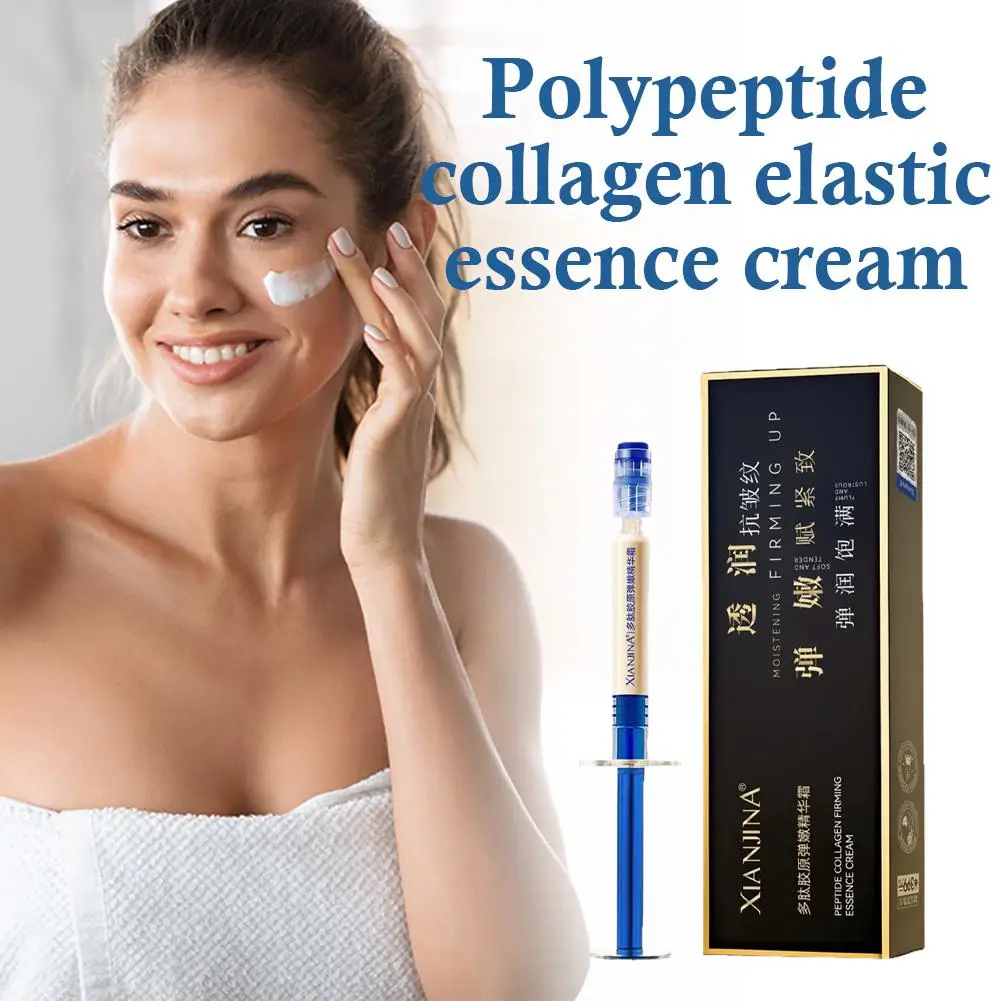 

1/3/5pcs Xianjina Polypeptide Collagen Elastic Tender Essence Improving Elasticity And Firmness Daily Care For All Skin Type