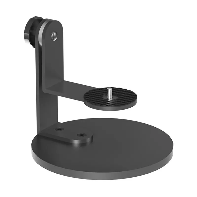 Suporte para projetor de mesa ABVO com rotação de 360 graus 1/4 polegadas montagem com parafuso ajustável para escritório doméstico