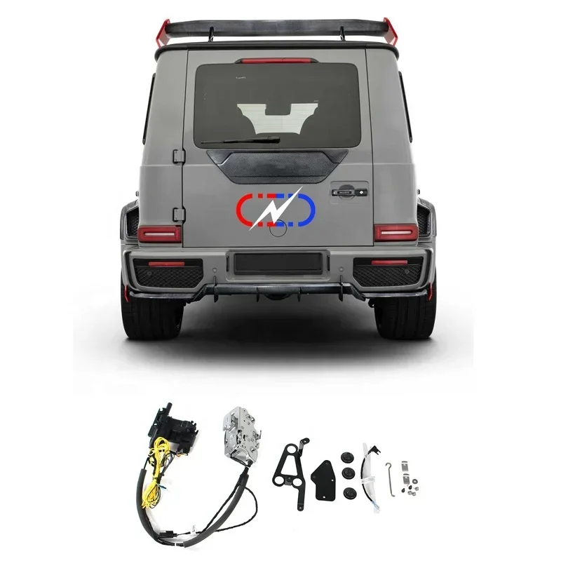 2019-2022y G500 G63 W464 modified electric suction tail door upgrade soft voice close atomatic door system