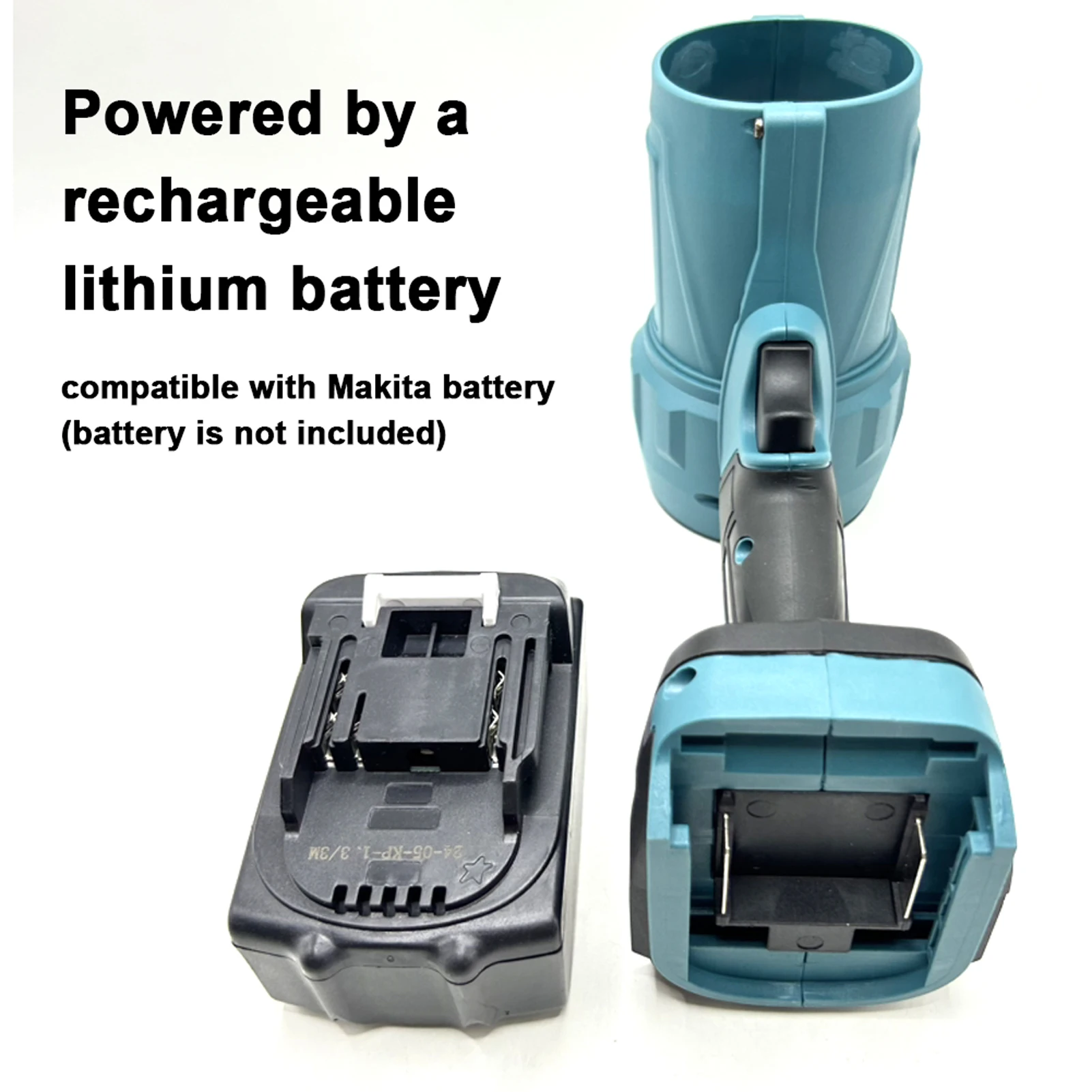 1000W Handheld Ducted Turbofan High Power Jet Fan Lithium Gewelddadige Fan Multifunctionele Auto Wasmachine Stofblazer Elektrische Blower