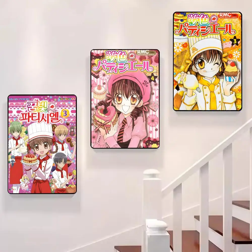 أنيمي Y-Yumeiro Patissiere اللوحة الخط HD طباعة شخصية قماش جدار جدارية الفن صور لغرفة المعيشة ديكور المنزل #3