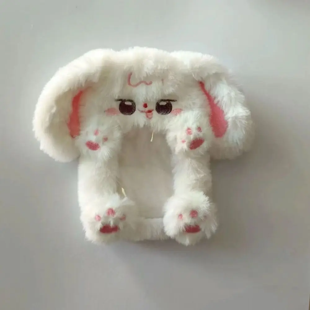 Étui multifonctionnel pour cartes Photo en peluche, lapin à grandes oreilles/bordure Collie, porte-cartes lapin/chien/chat, porte-carte Photo, école et bureau