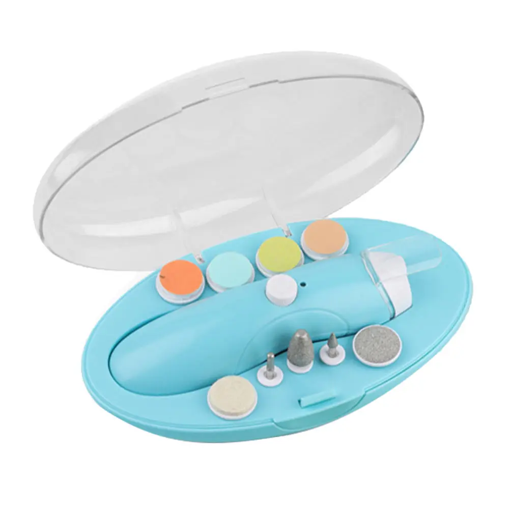 

1Set Compact Portable USB Electric Nail Trimmer Kit Rechargeable Multifunctional Nail Polishing and Grinding Tool