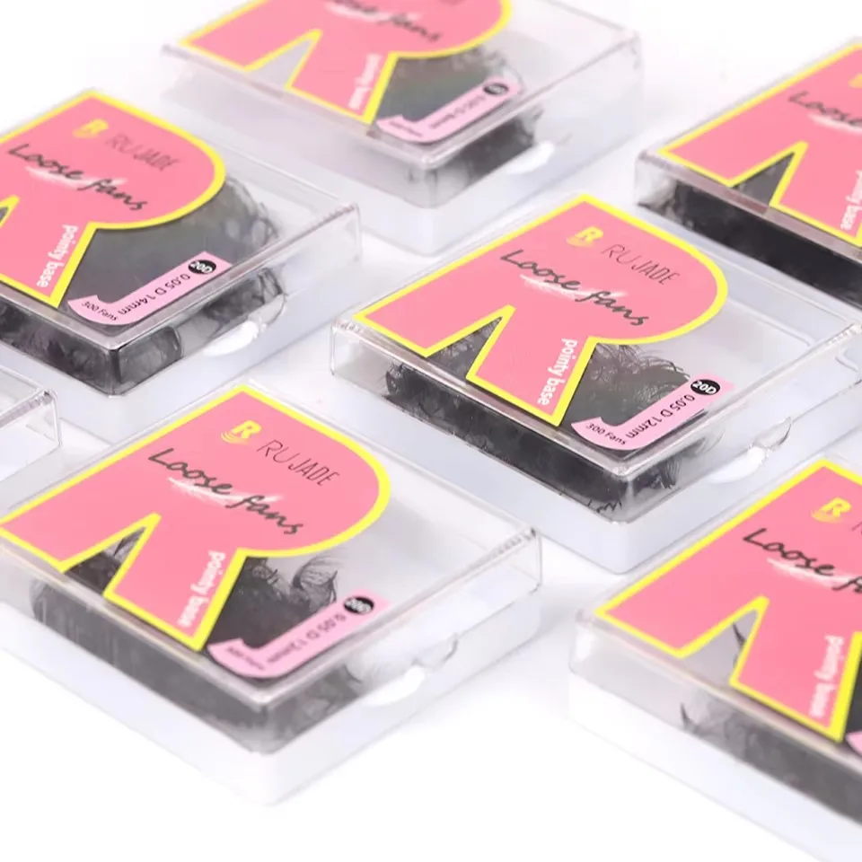 Pré-fabricado leque solto mistura de cílios 3d 6d 8d 10d 16d pontiagudo base fina artesanal solto volume promade ventilador extensão de cílios lash cilio