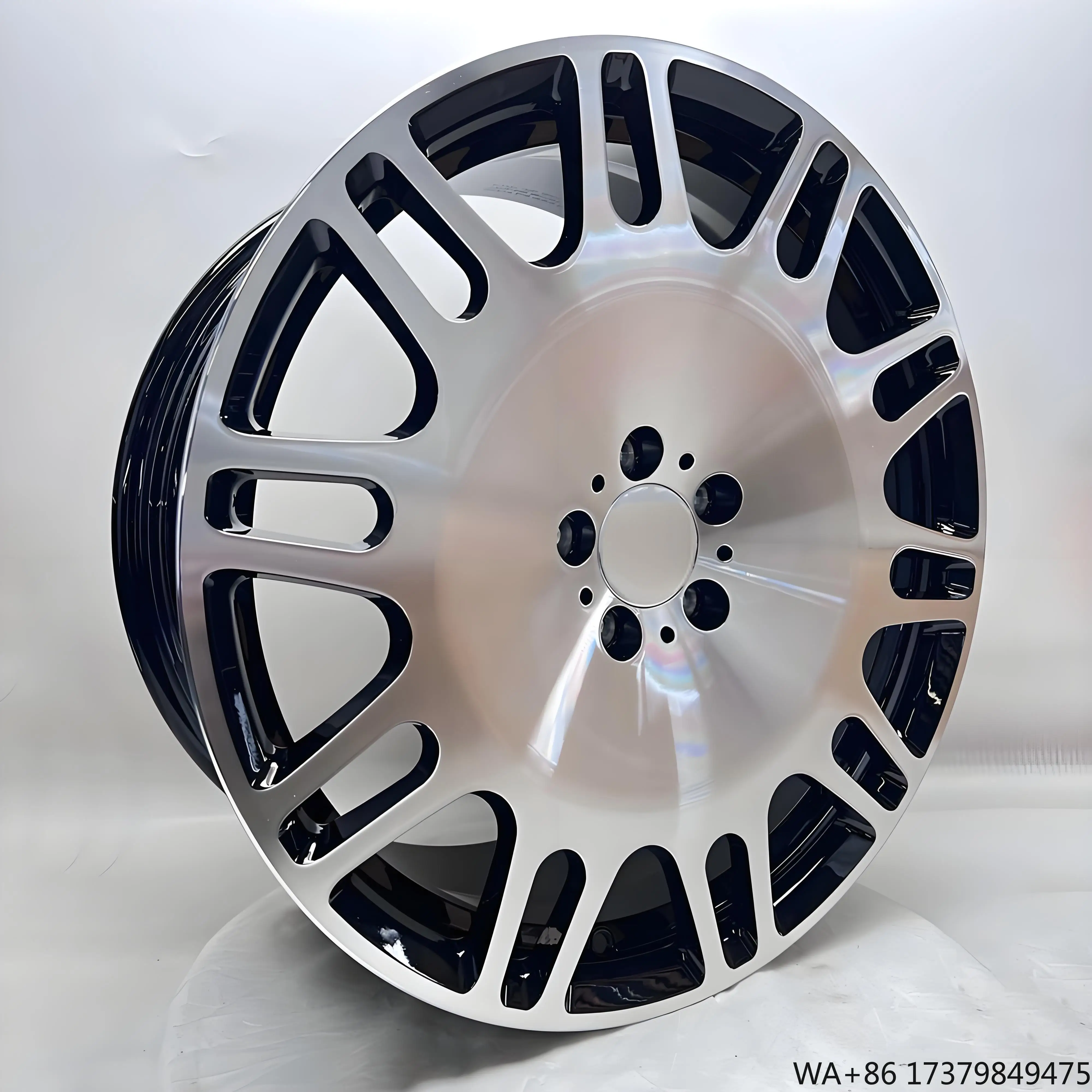 

New 18-24 Inches Silver Forged Wheels for Mercedes-Benz for Toyota Tesla Aluminium Alloy Multiple ET & PCD Options Available