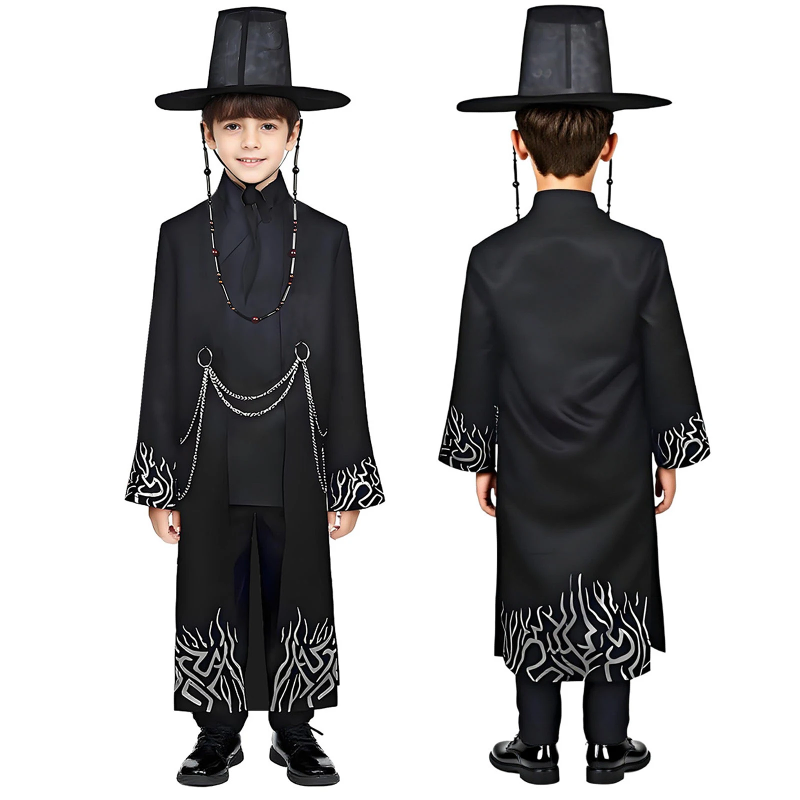 

Kpop Demon Hunters Kids Cosplay Costume Coat Suit Outfits Shirt Pants Belt Hat Halloween Carnival 2025 Ropa De NiñO 아동 상하복 세트