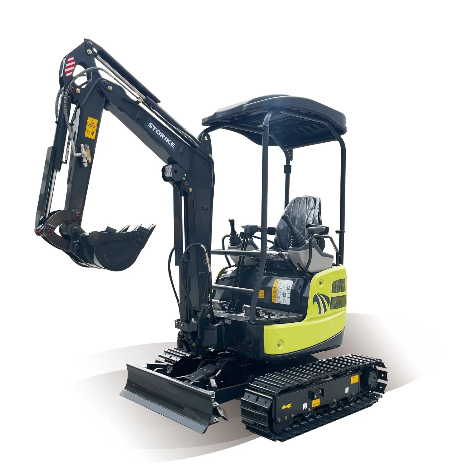 YG Spedizione Gratuita Crawler Digger Farm Mini Bagger Home Escavatori Compatti 2T Mini Escavatore Macchina