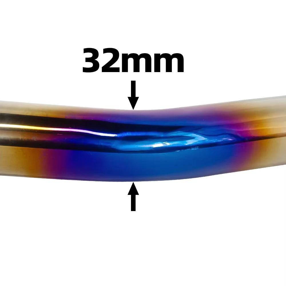 51MM Interface Header Tube For GY6 Zuma 125CC 150CC 200CC Scooter Exhaust Modified Stainless Front Pipe Motorcycle Escape